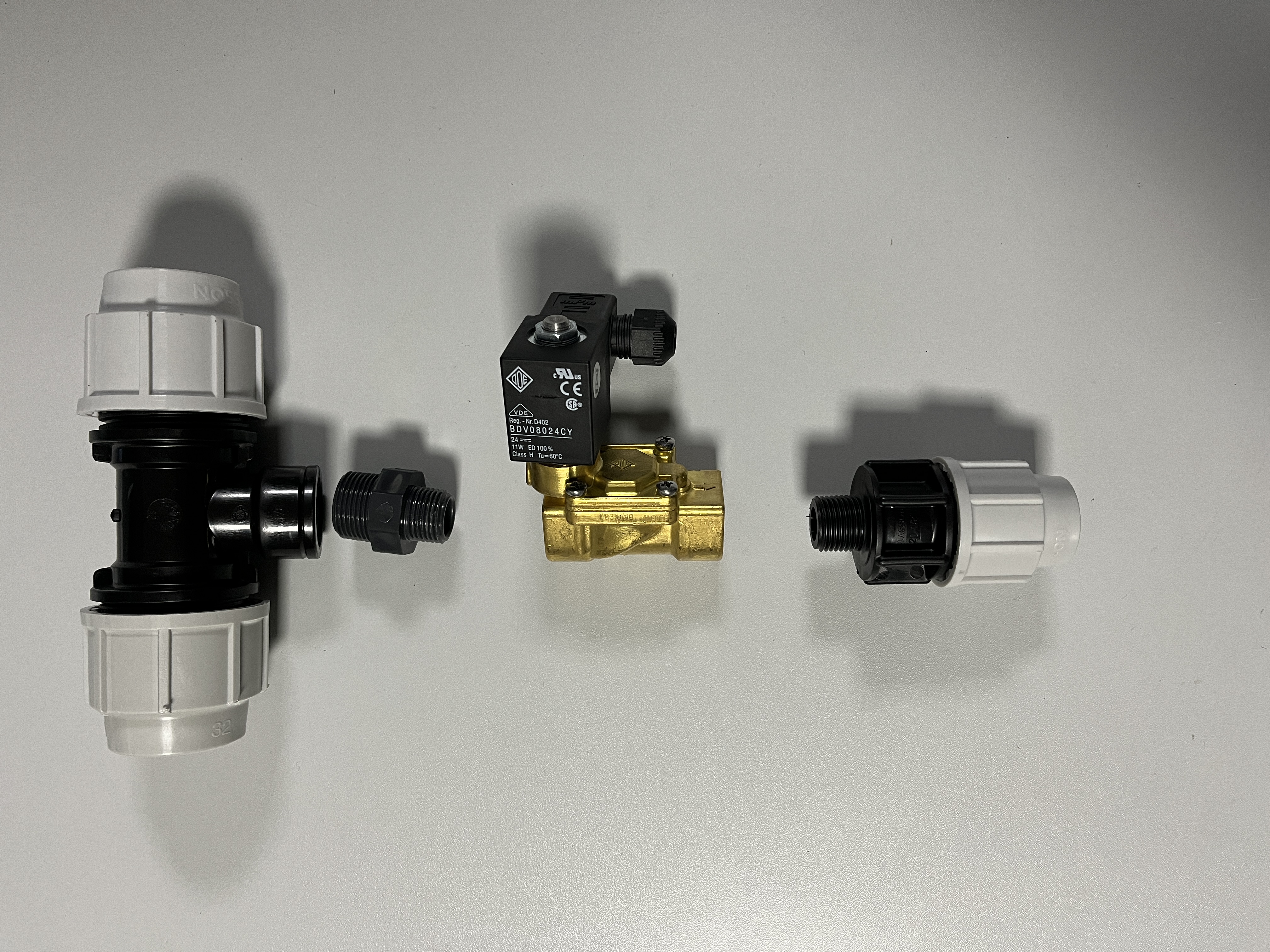 Valve unit brass Xaletto drinker cpl f/32mm PE pipe